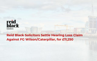 Hearing Loss Against FG Wilson/Caterpillar for £11,250