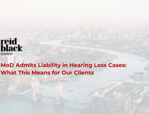 MOD Admits Liability in Noise-Induced Hearing Loss Cases: What This Means for Our Clients